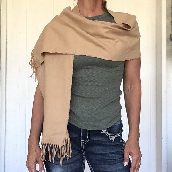 UNISEX CASHMERE SCARF MADE IN ENGLAND - Picture 3 of 9